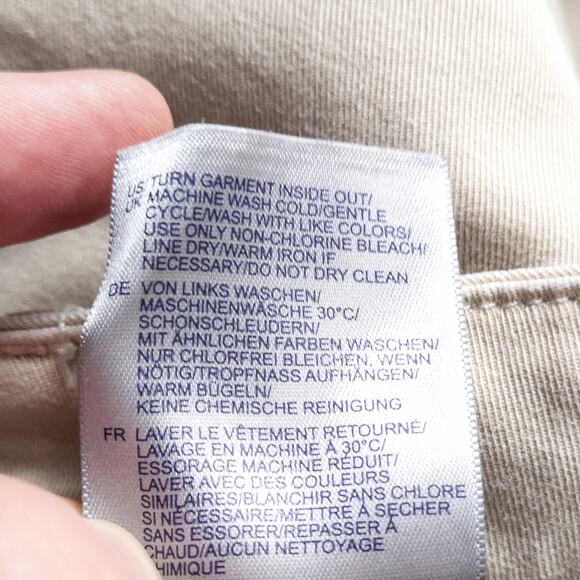 NYDJ Women’s Pants Elevated Basics Capsule Wardrobe Beige Stretch Trousers Sz 14 - Picture 8 of 9